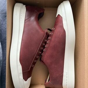 Men's Brown Leather Sneakers Cole Haan